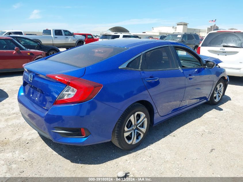 2016 Honda Civic Lx VIN: 19XFC2E50GE035771 Lot: 39180924