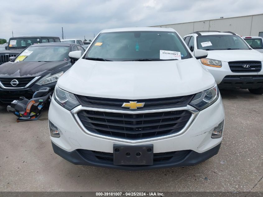 2018 Chevrolet Equinox Lt VIN: 3GNAXJEV8JL116603 Lot: 39181007