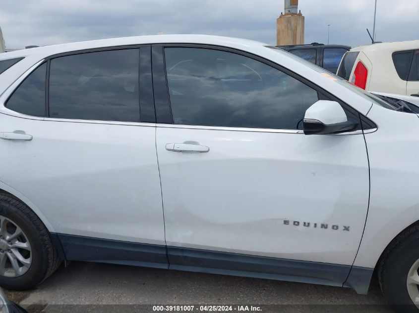 2018 Chevrolet Equinox Lt VIN: 3GNAXJEV8JL116603 Lot: 39181007