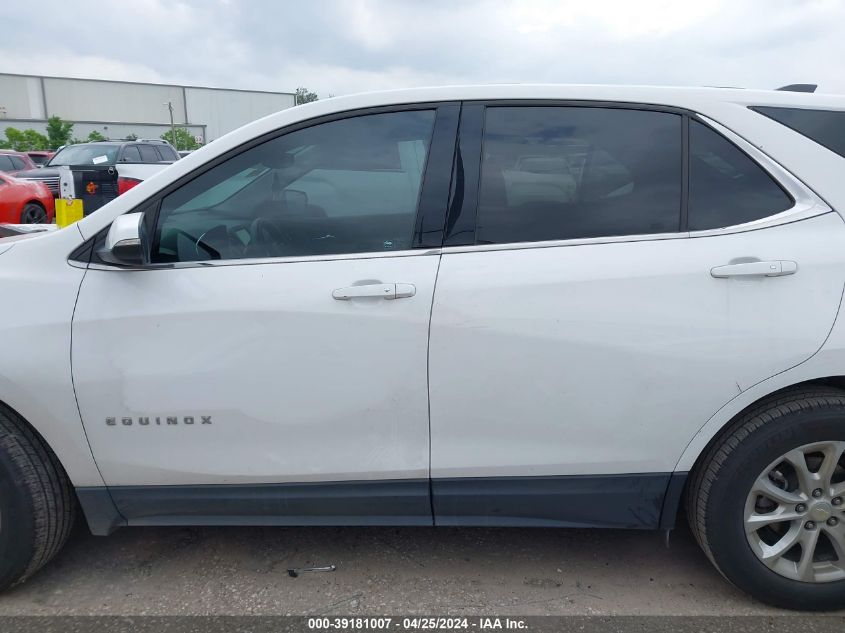 2018 Chevrolet Equinox Lt VIN: 3GNAXJEV8JL116603 Lot: 39181007