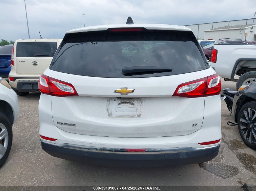 2018 Chevrolet Equinox Lt VIN: 3GNAXJEV8JL116603 Lot: 39181007