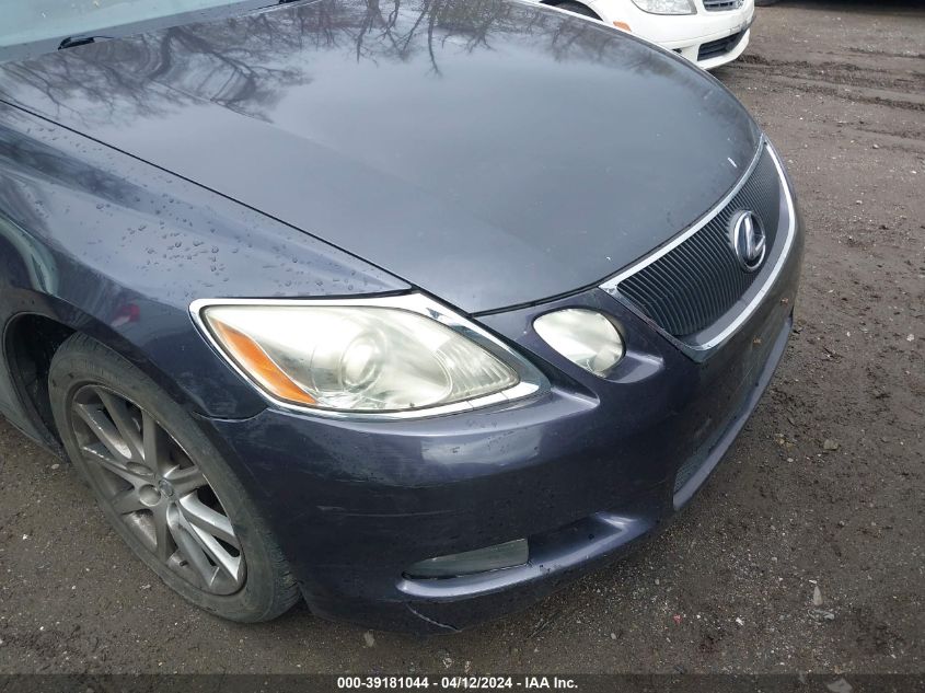 JTHCH96S060003507 | 2006 LEXUS GS 300