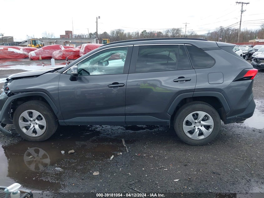 VIN 2T3G1RFV6MC142553 2021 TOYOTA RAV4 LE