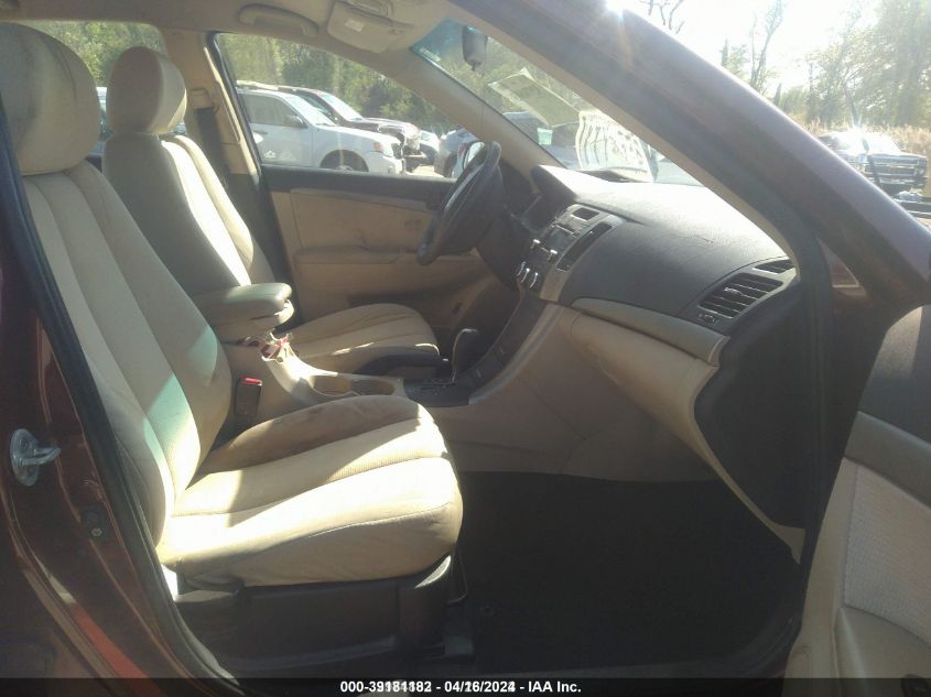 5NPET46C99H549816 | 2009 HYUNDAI SONATA