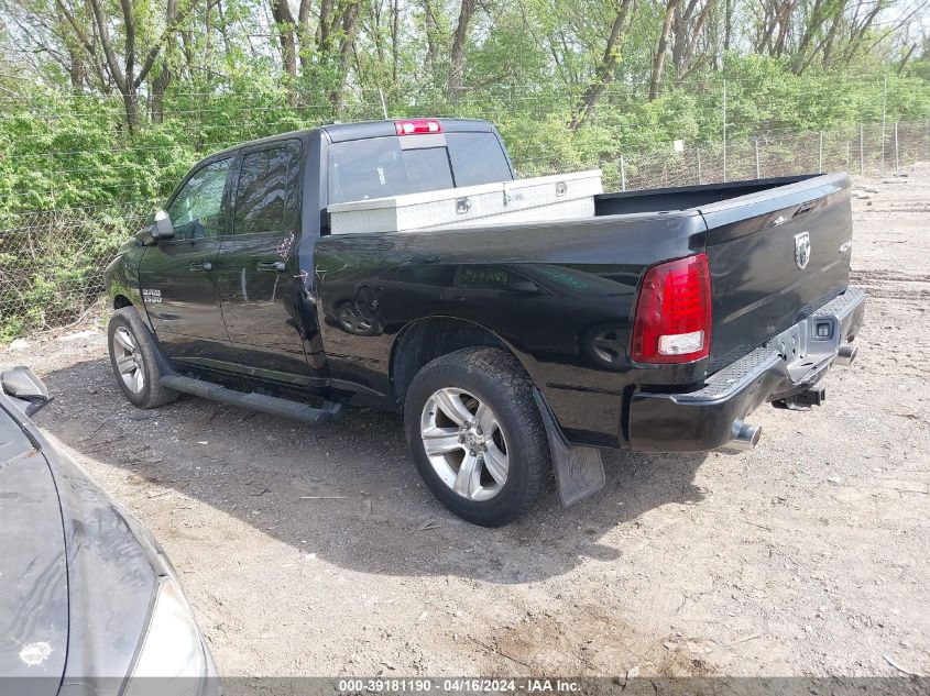 2014 Ram 1500 Sport VIN: 1C6RR7HT8ES385573 Lot: 39181190