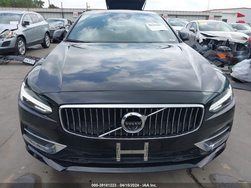 LVY992ML9JP037532 2018 Volvo S90 T6 Inscription