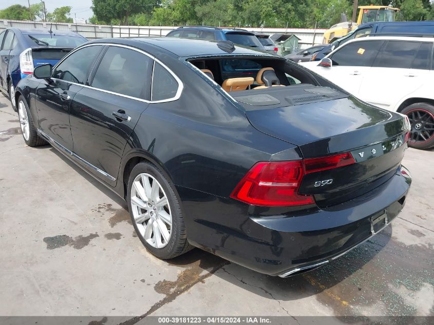 LVY992ML9JP037532 2018 Volvo S90 T6 Inscription