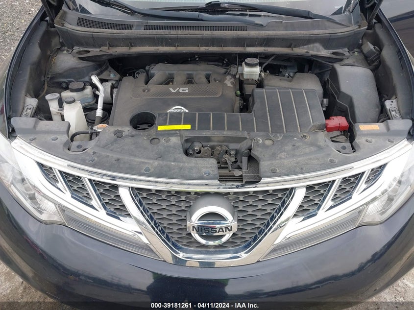 2014 NISSAN MURANO S/SL/SV/LE - JN8AZ1MW3EW528784
