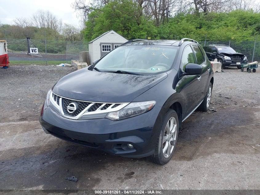 2014 NISSAN MURANO S/SL/SV/LE - JN8AZ1MW3EW528784