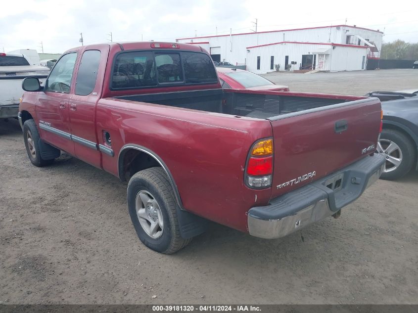 5TBBT4411YS108980 | 2000 TOYOTA TUNDRA