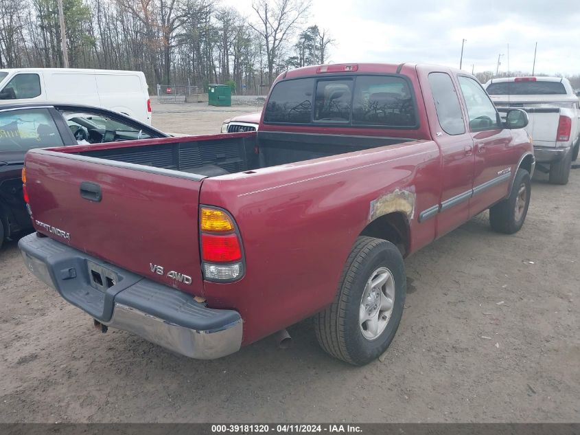 5TBBT4411YS108980 | 2000 TOYOTA TUNDRA