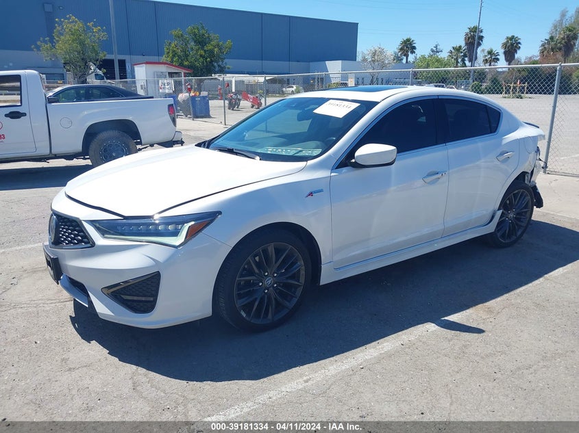 2022 Acura Ilx Premium A-Spec Packages/Technology A-Spec Packages VIN: 19UDE2F85NA006987 Lot: 39181334