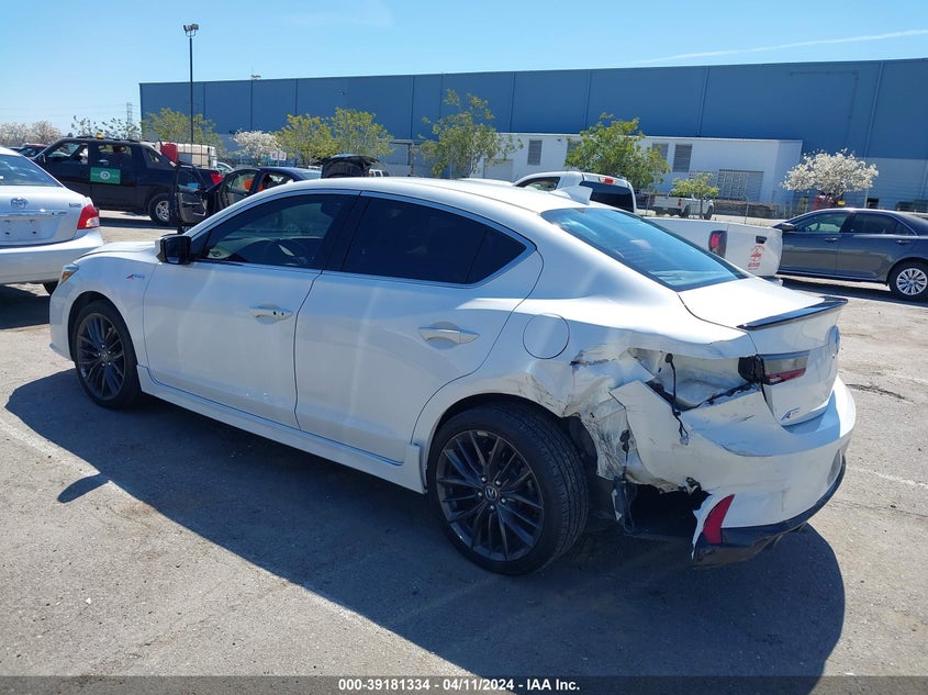 2022 Acura Ilx Premium A-Spec Packages/Technology A-Spec Packages VIN: 19UDE2F85NA006987 Lot: 39181334