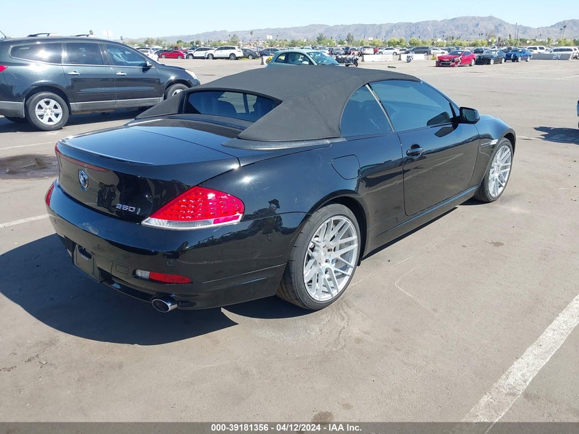 2007 BMW 650I VIN: WBAEK13517CN80393 Lot: 39181356