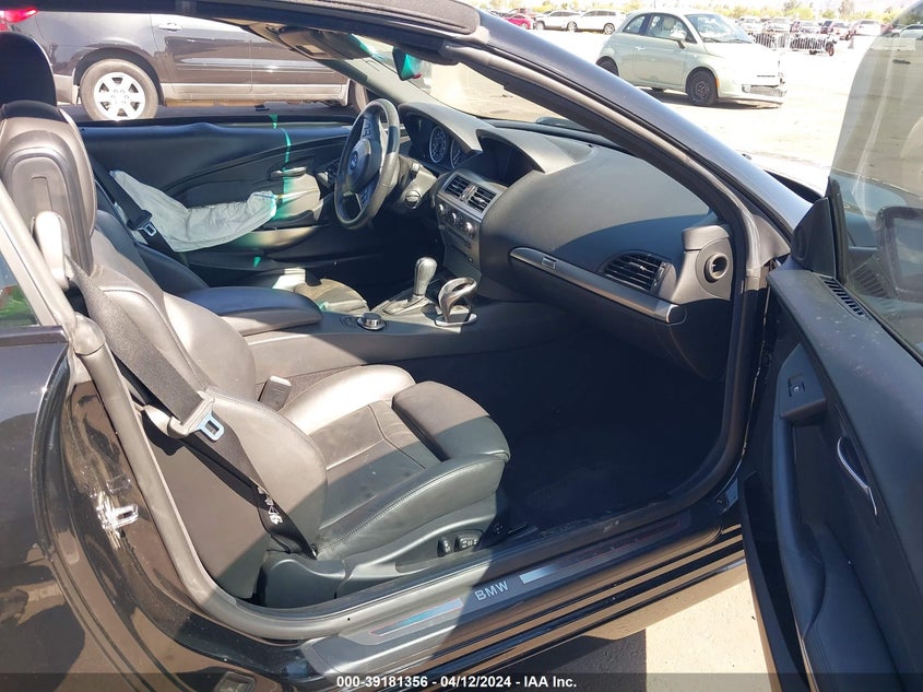 2007 BMW 650I VIN: WBAEK13517CN80393 Lot: 39181356