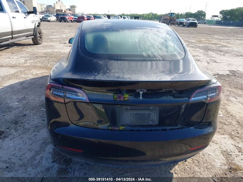 2023 Tesla Model 3 Rear-Wheel Drive VIN: 5YJ3E1EA5PF436702 Lot: 39181410