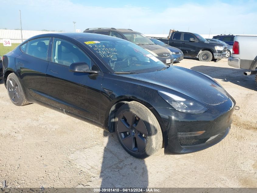 5YJ3E1EA5PF436702 2023 Tesla Model 3 Rear-Wheel Drive