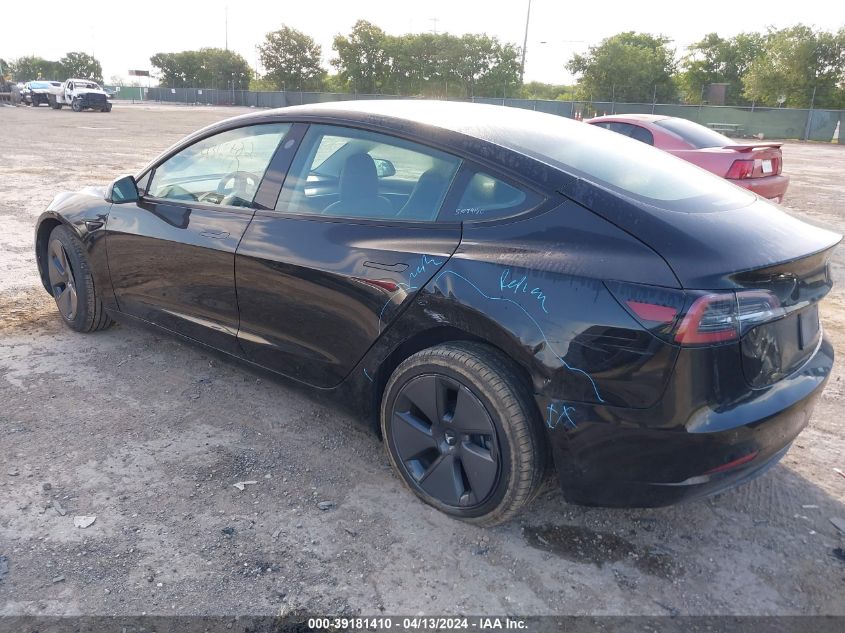 5YJ3E1EA5PF436702 2023 Tesla Model 3 Rear-Wheel Drive