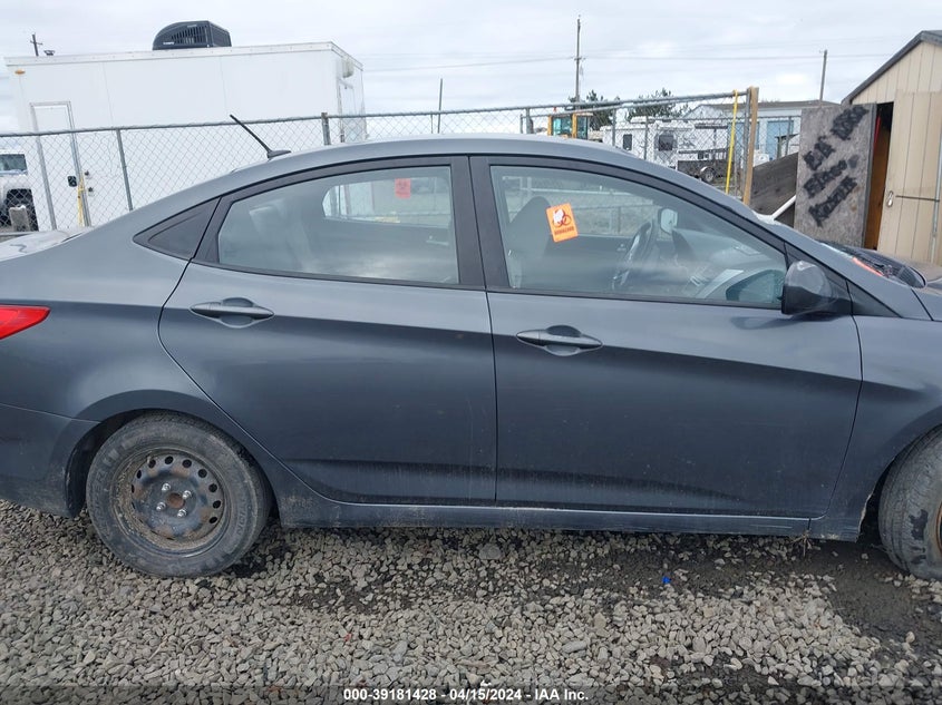 2013 HYUNDAI ACCENT GLS/GS - KMHCT4AE0DU391392