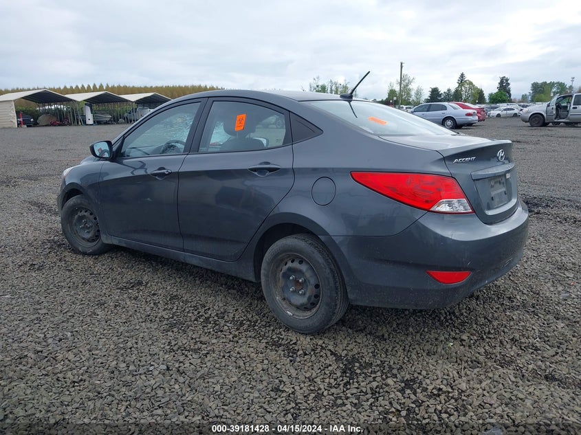 2013 HYUNDAI ACCENT GLS/GS - KMHCT4AE0DU391392
