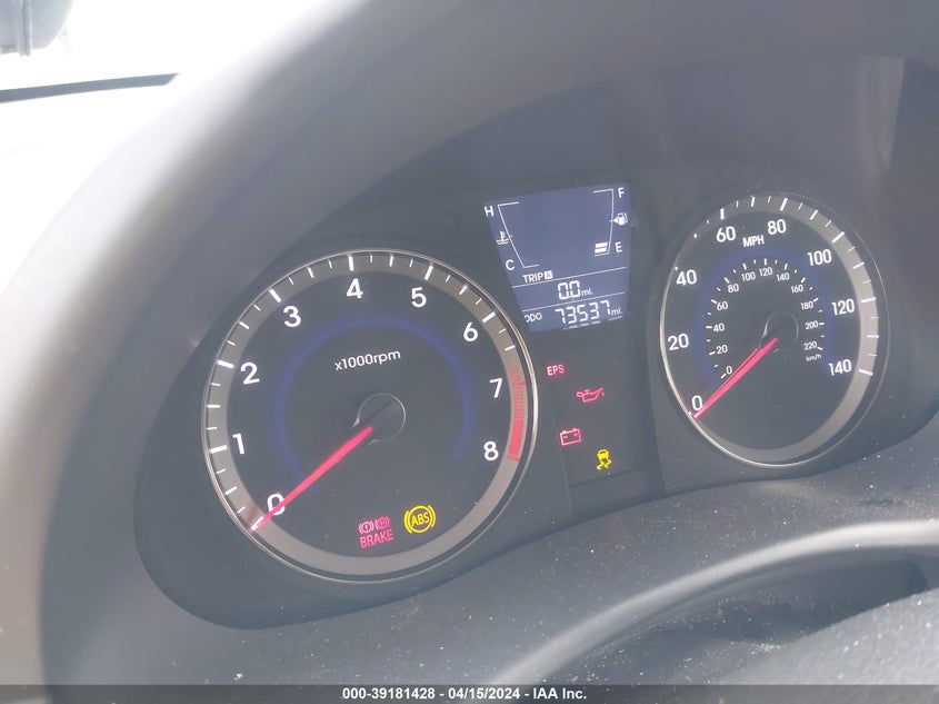 2013 HYUNDAI ACCENT GLS/GS - KMHCT4AE0DU391392