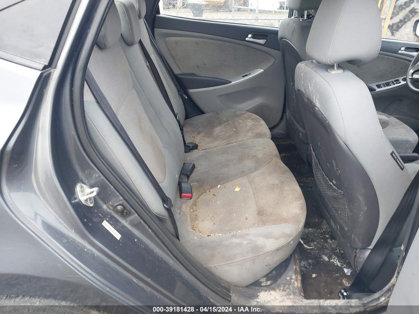 2013 HYUNDAI ACCENT GLS/GS - KMHCT4AE0DU391392