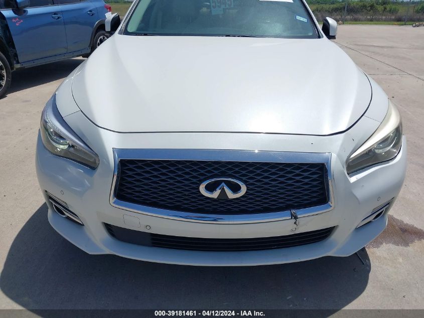 2016 Infiniti Q50 3.0T Premium VIN: JN1EV7AP4GM301730 Lot: 39181461