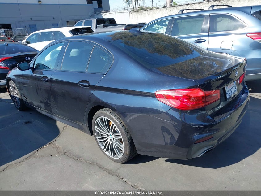 VIN WBAJA5C54KWW42434 2019 BMW 530I