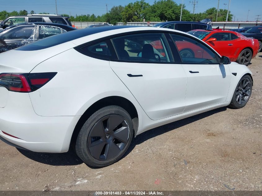 5YJ3E1EA7PF438239 2023 Tesla Model 3 Rear-Wheel Drive