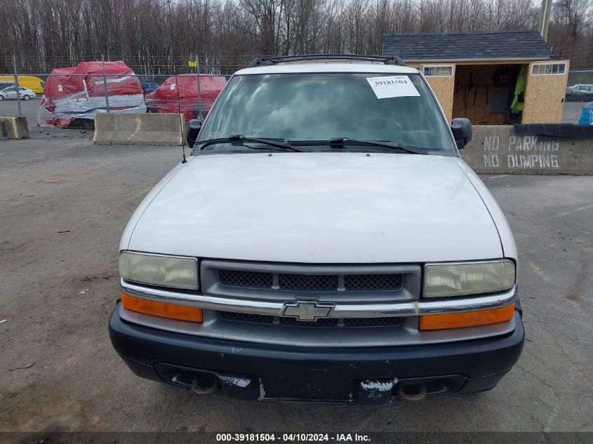 1GCDT13X63K129215 | 2003 CHEVROLET S-10