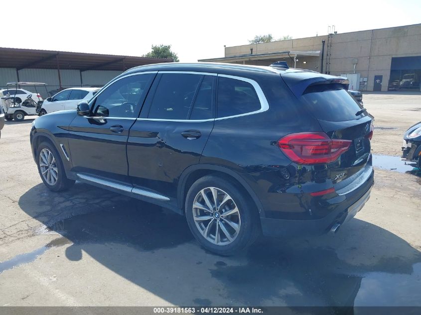 2019 BMW X3 SDRIVE30I - 5UXTR7C57KLE94055