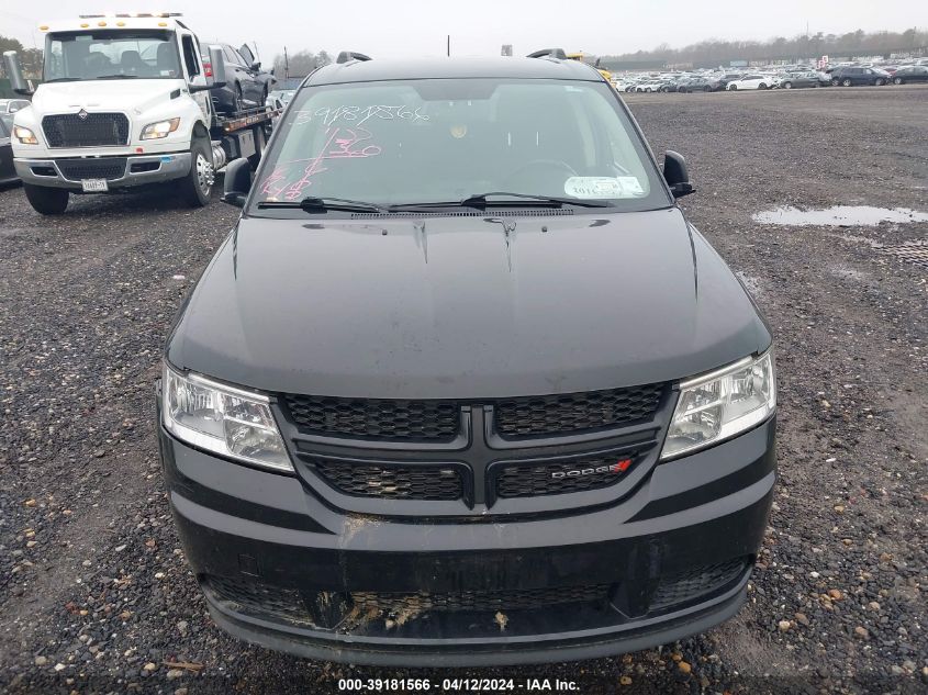 2017 Dodge Journey Se VIN: 3C4PDCAB8HT552221 Lot: 39181566