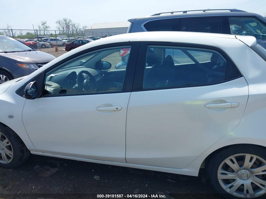 2014 MAZDA MAZDA2 SPORT - JM1DE1KY6E0186307