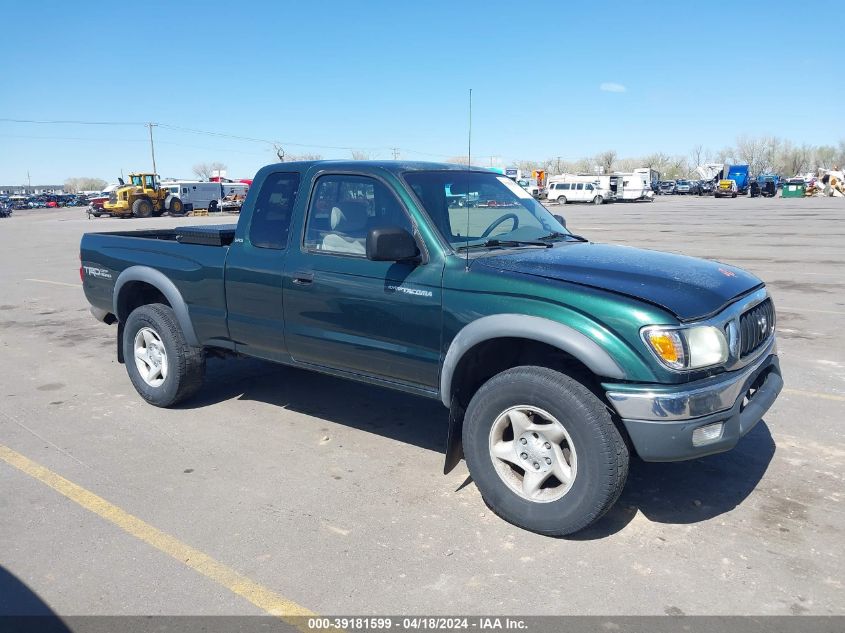 2001 Toyota Tacoma Base V6 VIN: 5TEWN72N61Z850956 Lot: 39181599