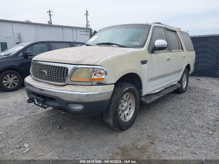 2000 Ford Expedition Xlt VIN: 1FMPU16L2YLA38099 Lot: 39181606