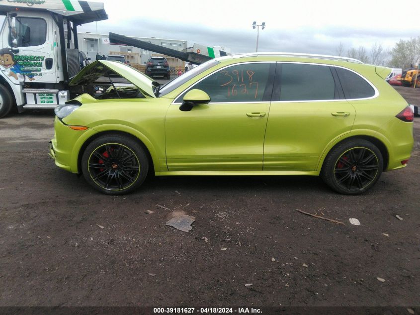 2014 Porsche Cayenne Gts VIN: WP1AD2A24ELA70495 Lot: 39181627