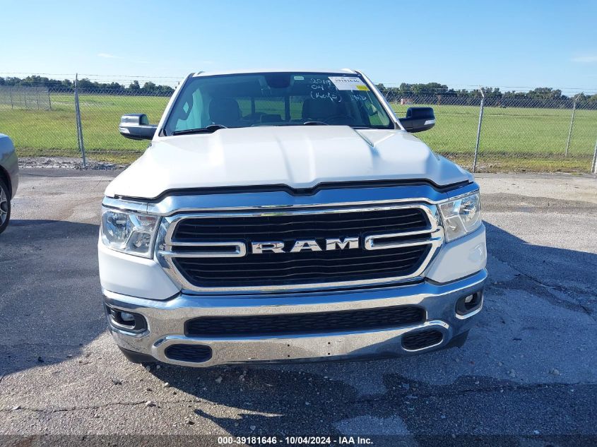 2019 Ram 1500 Big Horn/Lone Star 4X2 5'7 Box VIN: 1C6RREFT7KN771564 Lot: 39181646