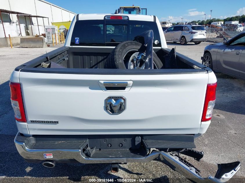 2019 Ram 1500 Big Horn/Lone Star 4X2 5'7 Box VIN: 1C6RREFT7KN771564 Lot: 39181646