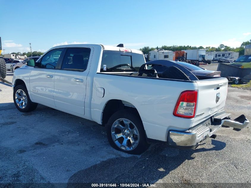 2019 Ram 1500 Big Horn/Lone Star 4X2 5'7 Box VIN: 1C6RREFT7KN771564 Lot: 39181646