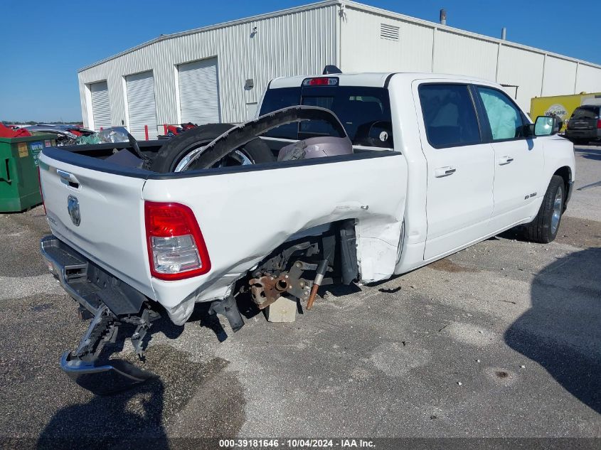 2019 Ram 1500 Big Horn/Lone Star 4X2 5'7 Box VIN: 1C6RREFT7KN771564 Lot: 39181646