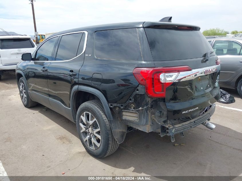 2020 GMC Acadia Fwd Sle VIN: 1GKKNKLA8LZ113967 Lot: 39181650