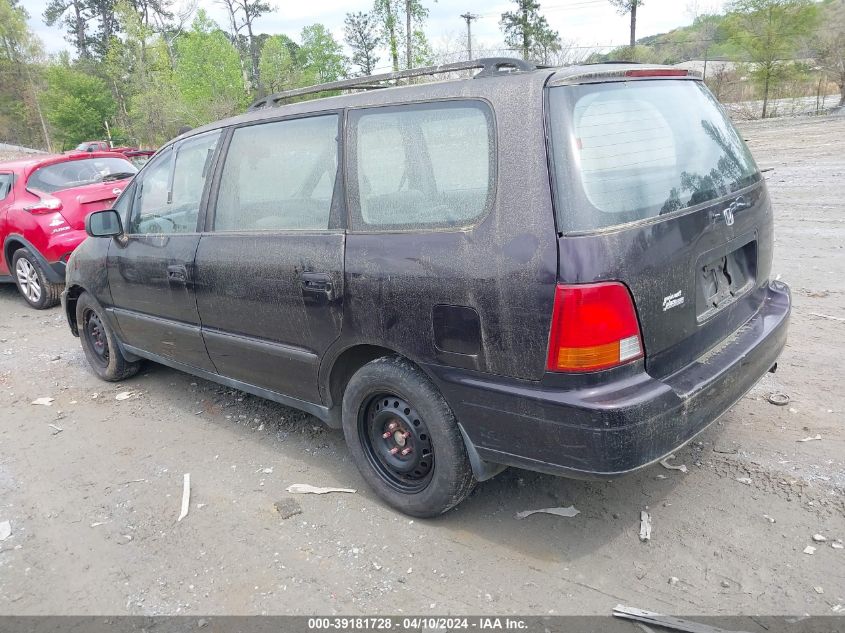 1997 Honda Odyssey Lx VIN: JHMRA1862VC006891 Lot: 39181728