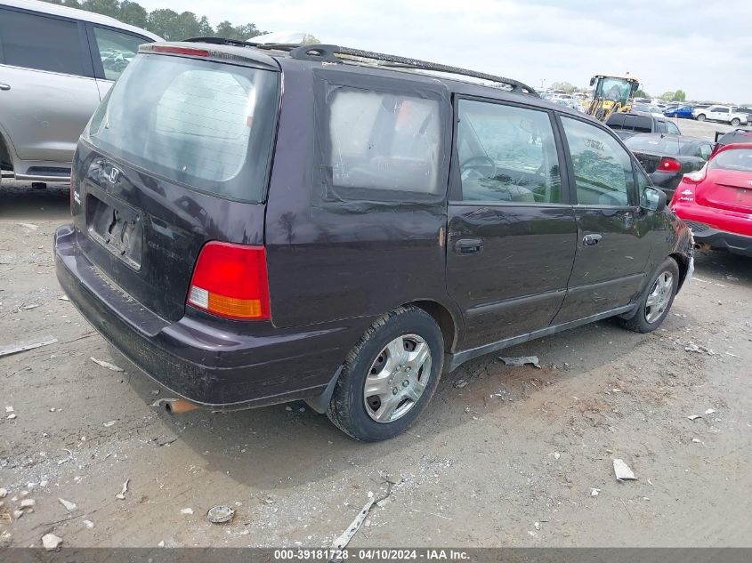 1997 Honda Odyssey Lx VIN: JHMRA1862VC006891 Lot: 39181728