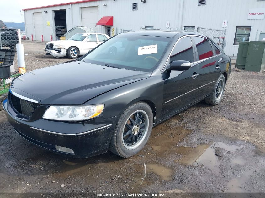 2007 Hyundai Azera Limited/Se VIN: KMHFC46F67A186034 Lot: 39181735