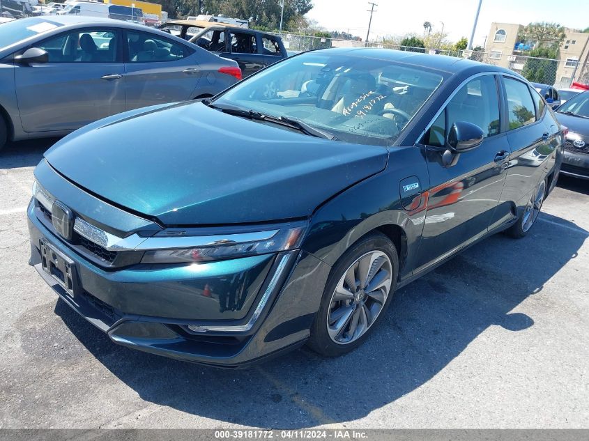 JHMZC5F12JC013696 2018 Honda Clarity Plug-In Hybrid