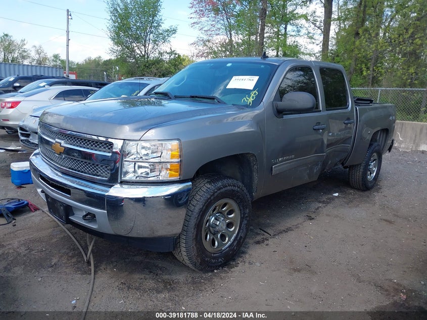 2013 CHEVROLET SILVERADO 1500 LS - 3GCPKREAXDG107105