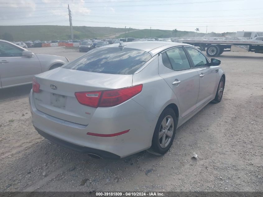 5XXGM4A77EG304468 | 2014 KIA OPTIMA