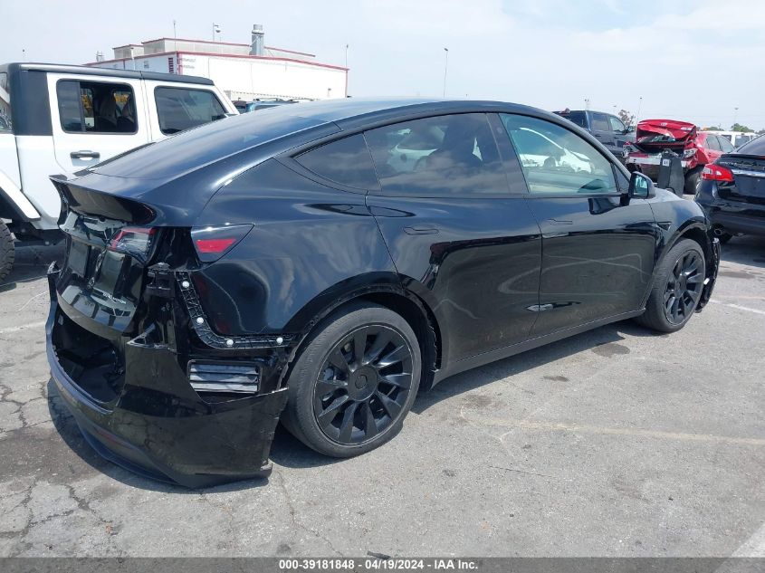 2021 Tesla Model Y Long Range Dual Motor All-Wheel Drive VIN: 5YJYGAEE6MF159198 Lot: 39181848