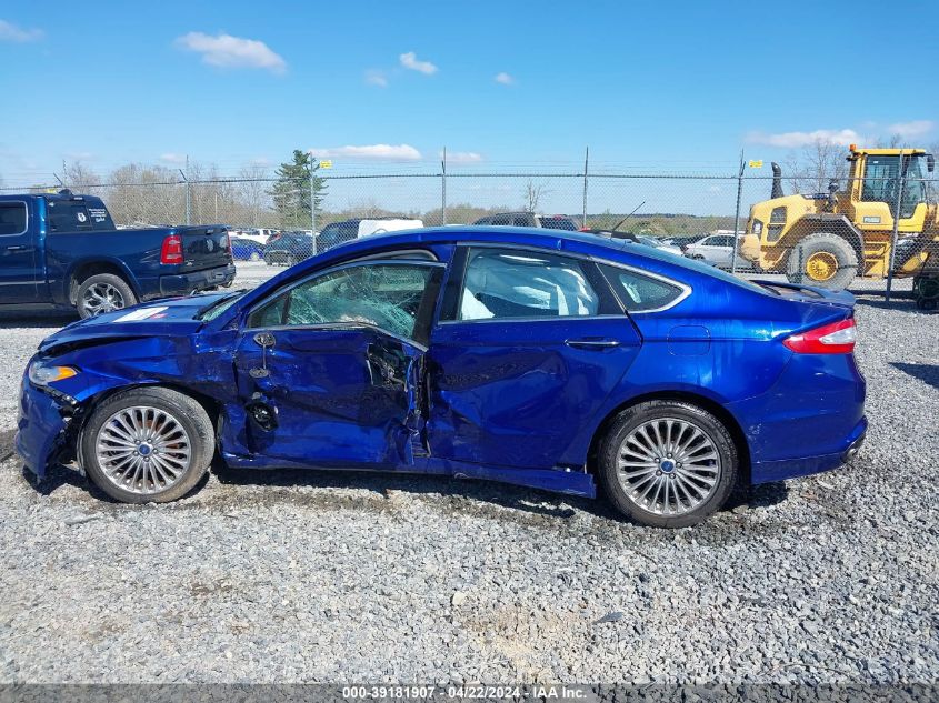 2016 Ford Fusion Titanium VIN: 3FA6P0K95GR151644 Lot: 42420914