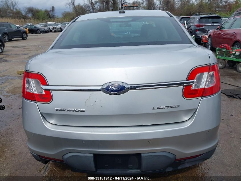 2011 Ford Taurus Limited VIN: 1FAHP2FW4BG150778 Lot: 39181912